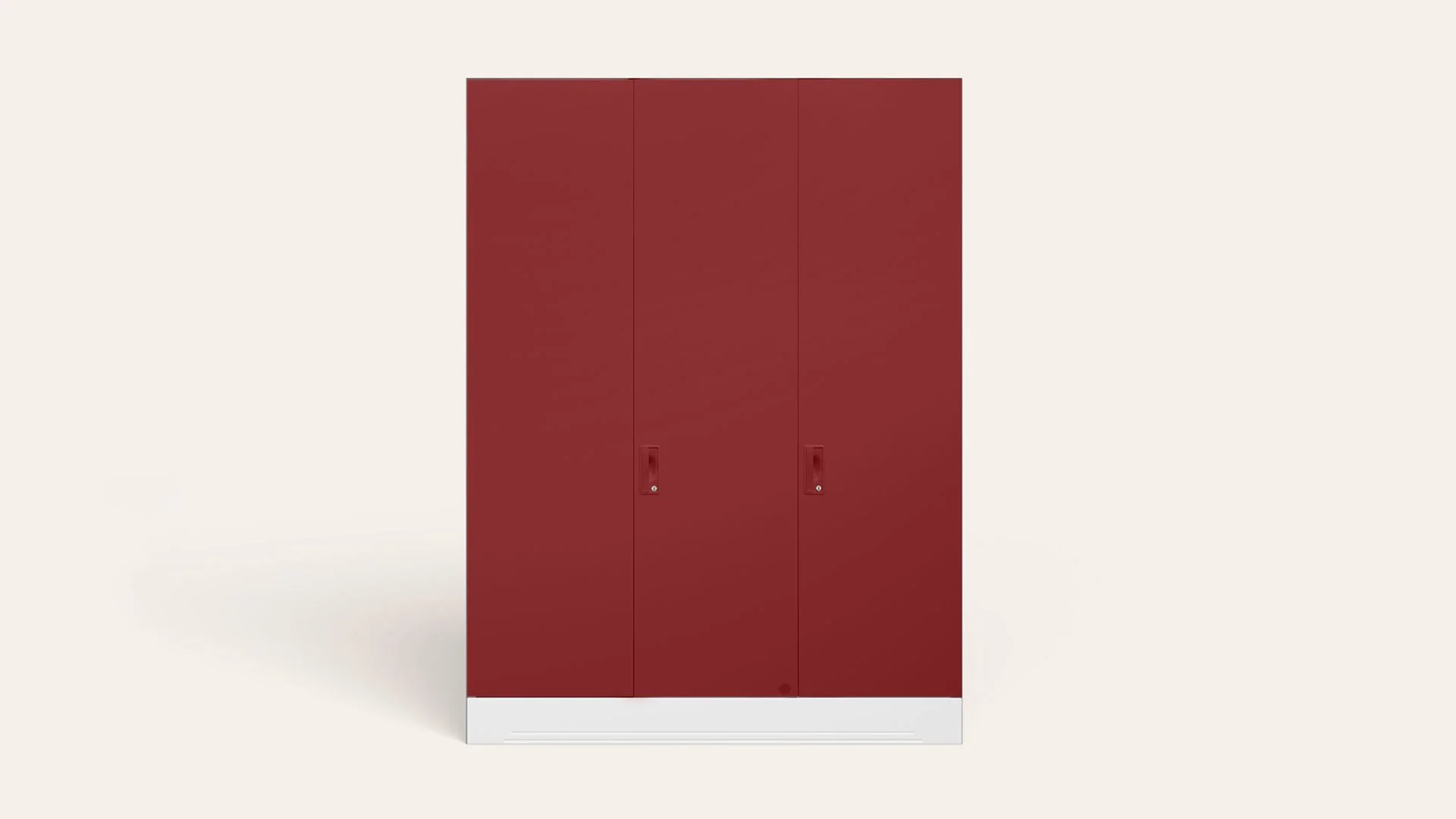 Slimline XL 3 Door Steel Almirah - Image 2